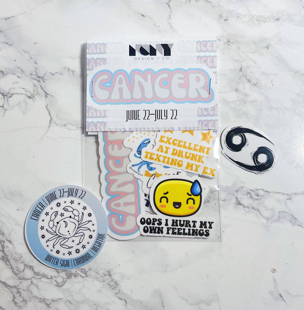 Cancer Sticker Pack