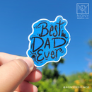 Best Dad Ever Die Cut Sticker