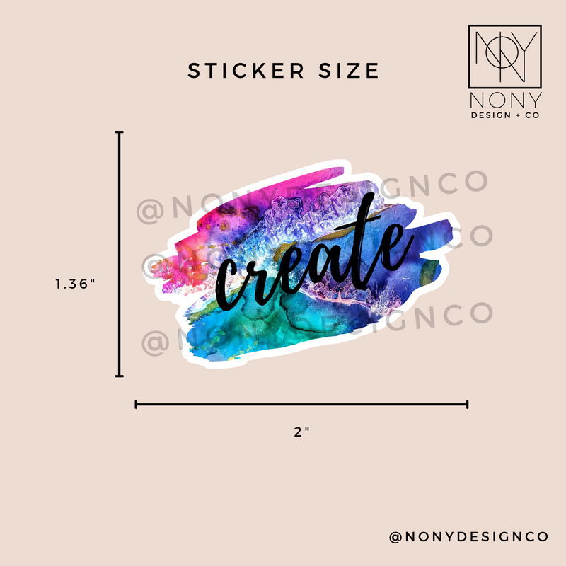 Create Die Cut Sticker