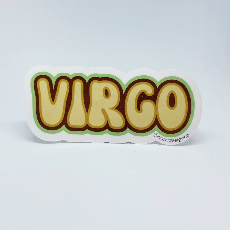 Zodiac Name Sticker