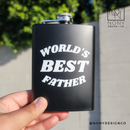 Flasks | Father's Day | Super Dad | Best Dad Ever | World's Greatest Father | Dad Fuel