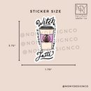 Witch Latte Sticker