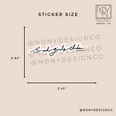 Sad Girls Club Die Cut Sticker