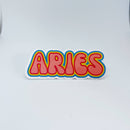 Zodiac Name Sticker