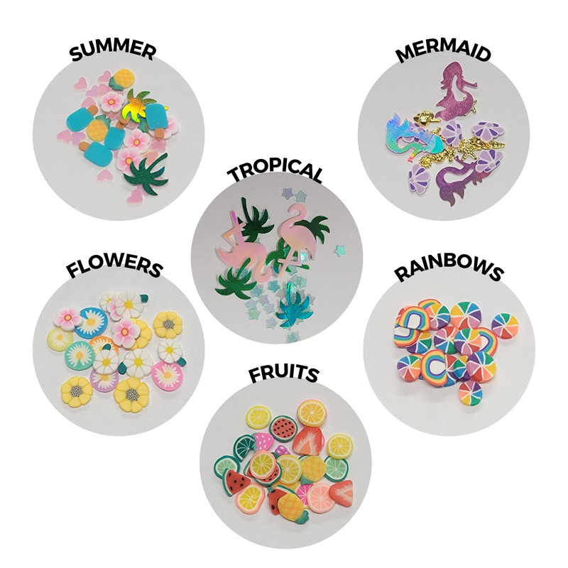 Custom Name PopSocket™ with Shaker Clear Summer Phone Grip Personalized Shaker PopSocket™