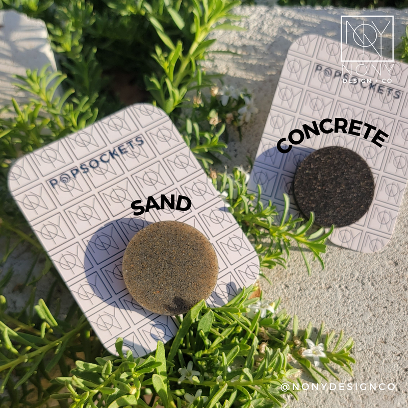 Sand/Concrete Phone Grips