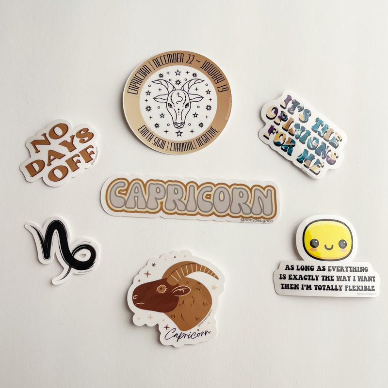 Capricorn Sticker Pack