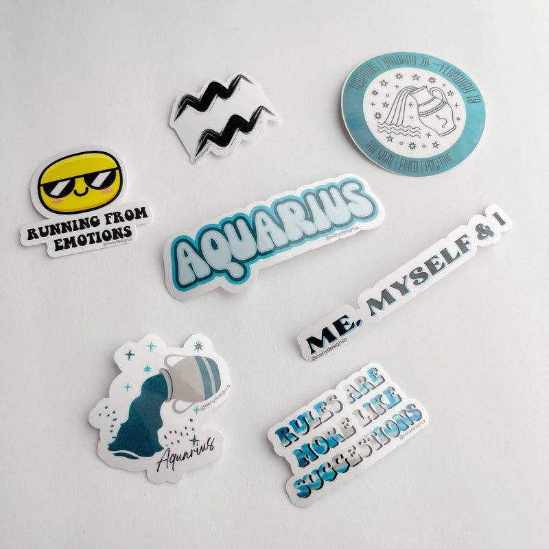 Aquarius Sticker Pack