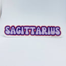 Zodiac Name Sticker