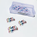 Choose Happiness Mini Die Cut Sticker