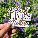 Black Lives Matter Die Cut Sticker