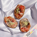 Agate Geode Inspired Resin Phone Grip – Coral