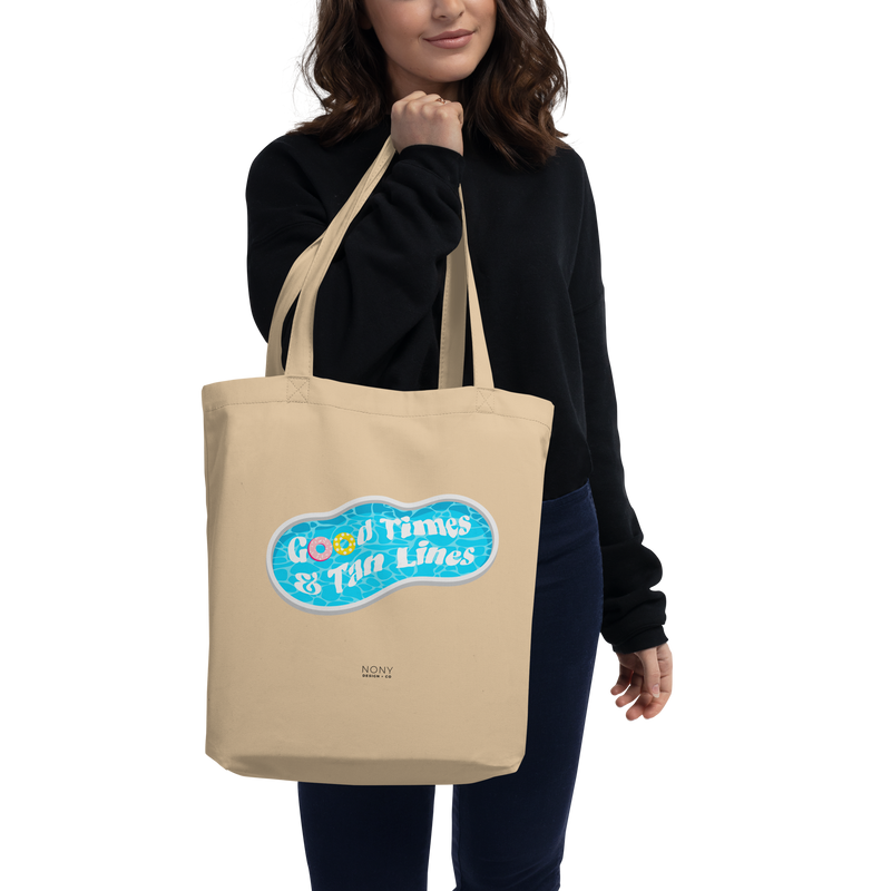 Good Times & Tan Lines Eco Tote Bag