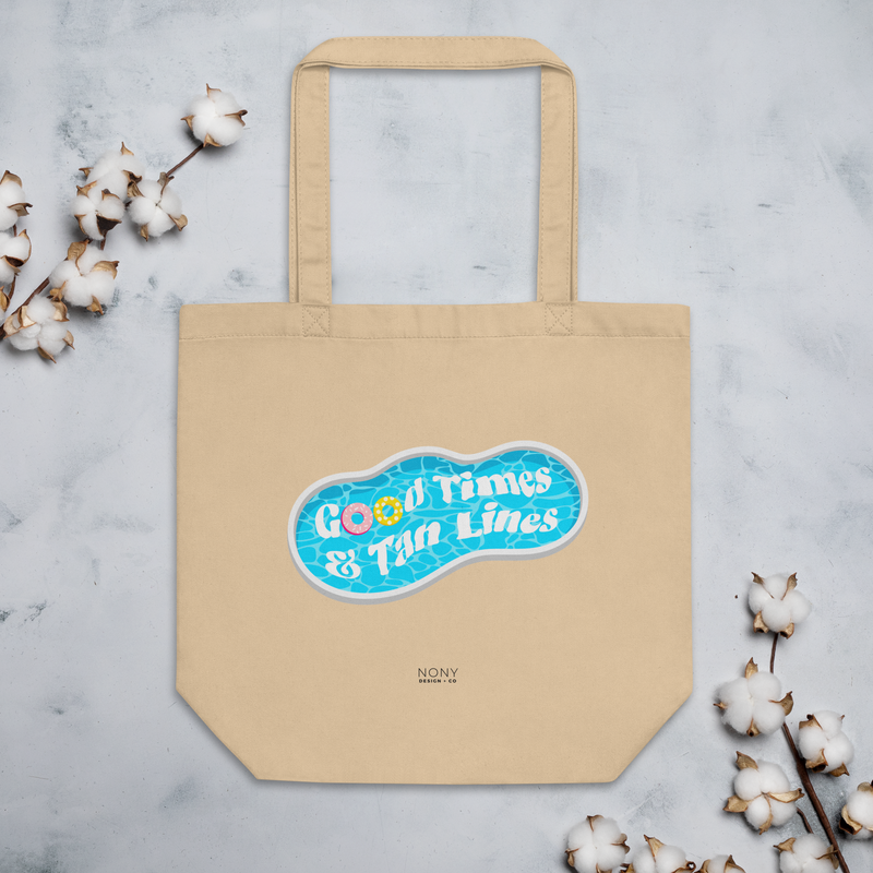 Good Times & Tan Lines Eco Tote Bag