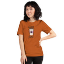 Witch Needs Her Latte Unisex t-shirt