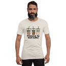 Powered by Iced Coffee Unisex t-shirt