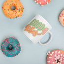 Good Vibes White glossy mug